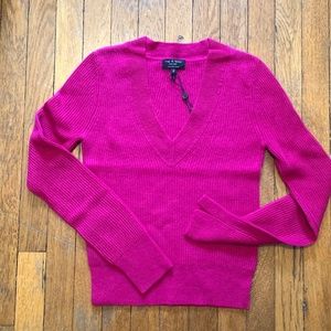 rag and bone Deep V-neck Cashmere Sweater Size S